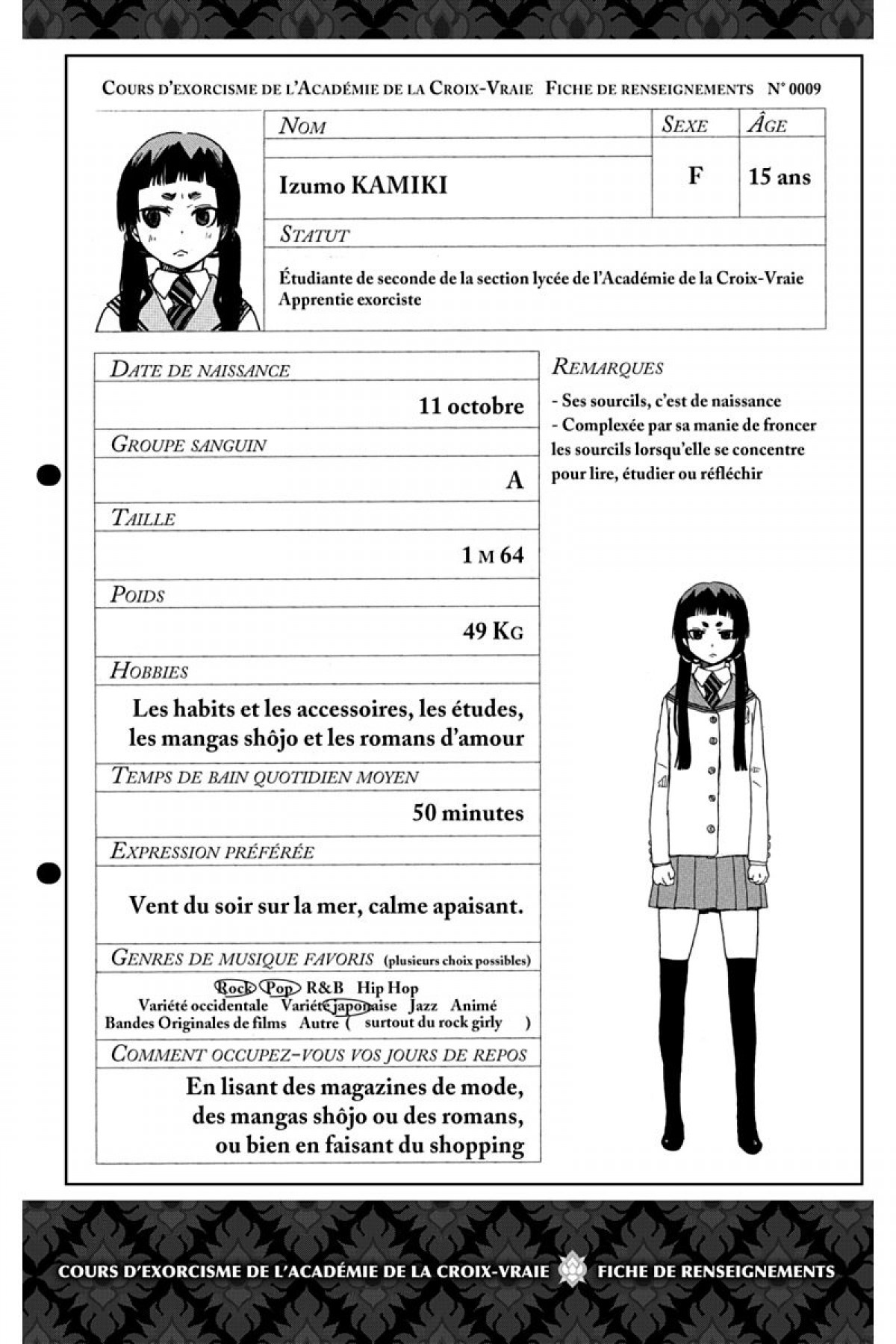 Read Ao No Exorcist fr Manga Online