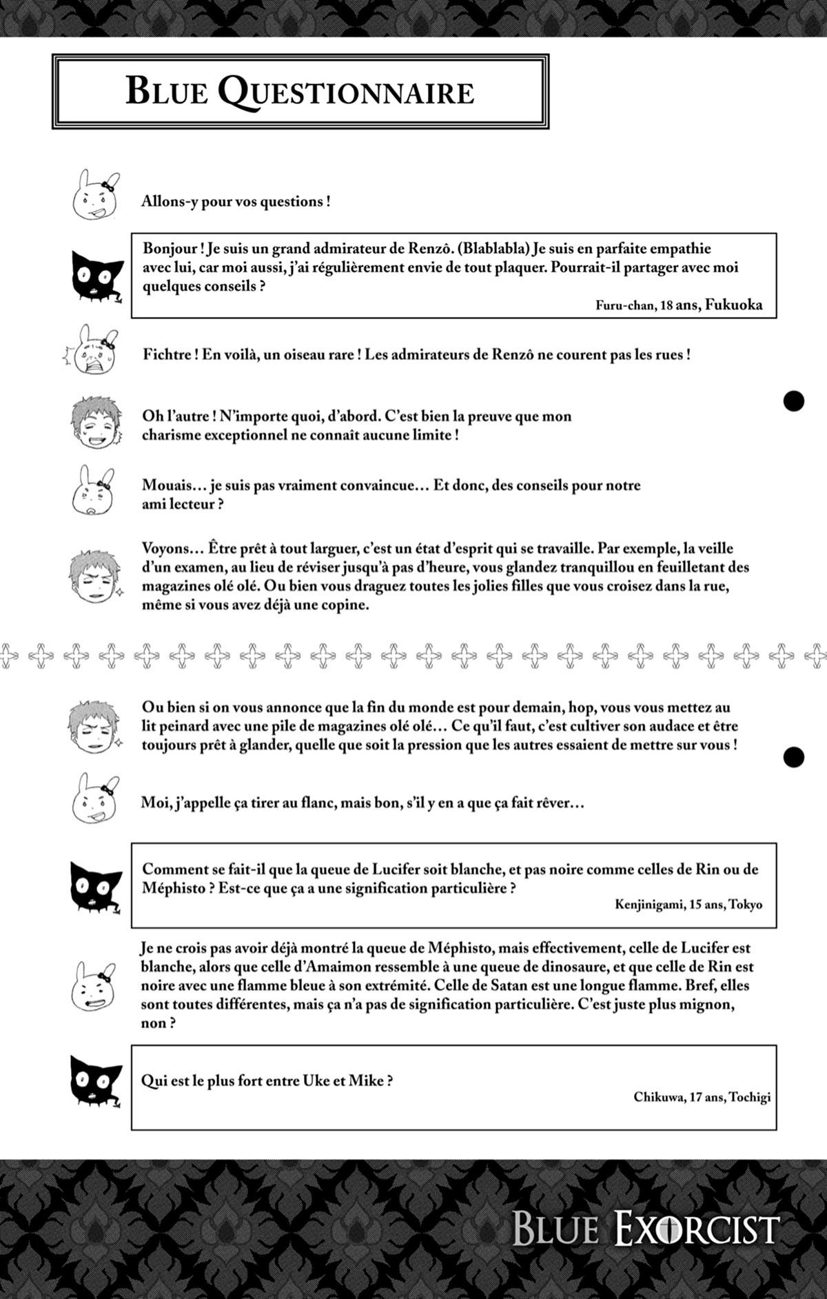 Read Ao No Exorcist fr Manga Online