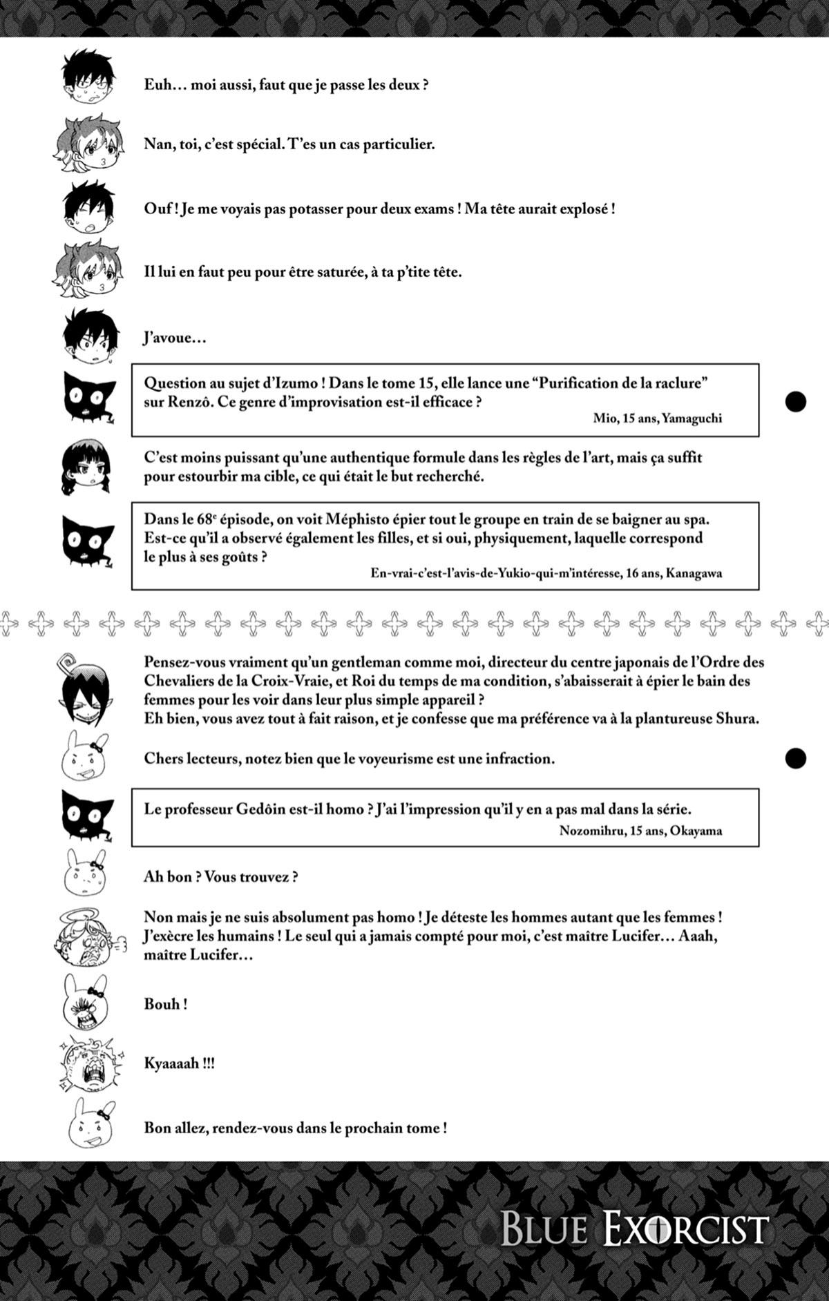 Read Ao No Exorcist fr Manga Online