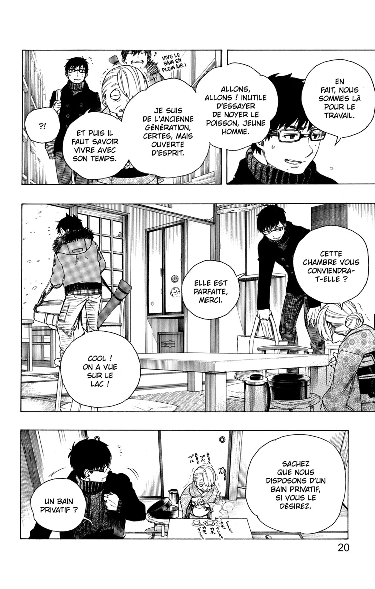 Read Ao No Exorcist fr Manga Online