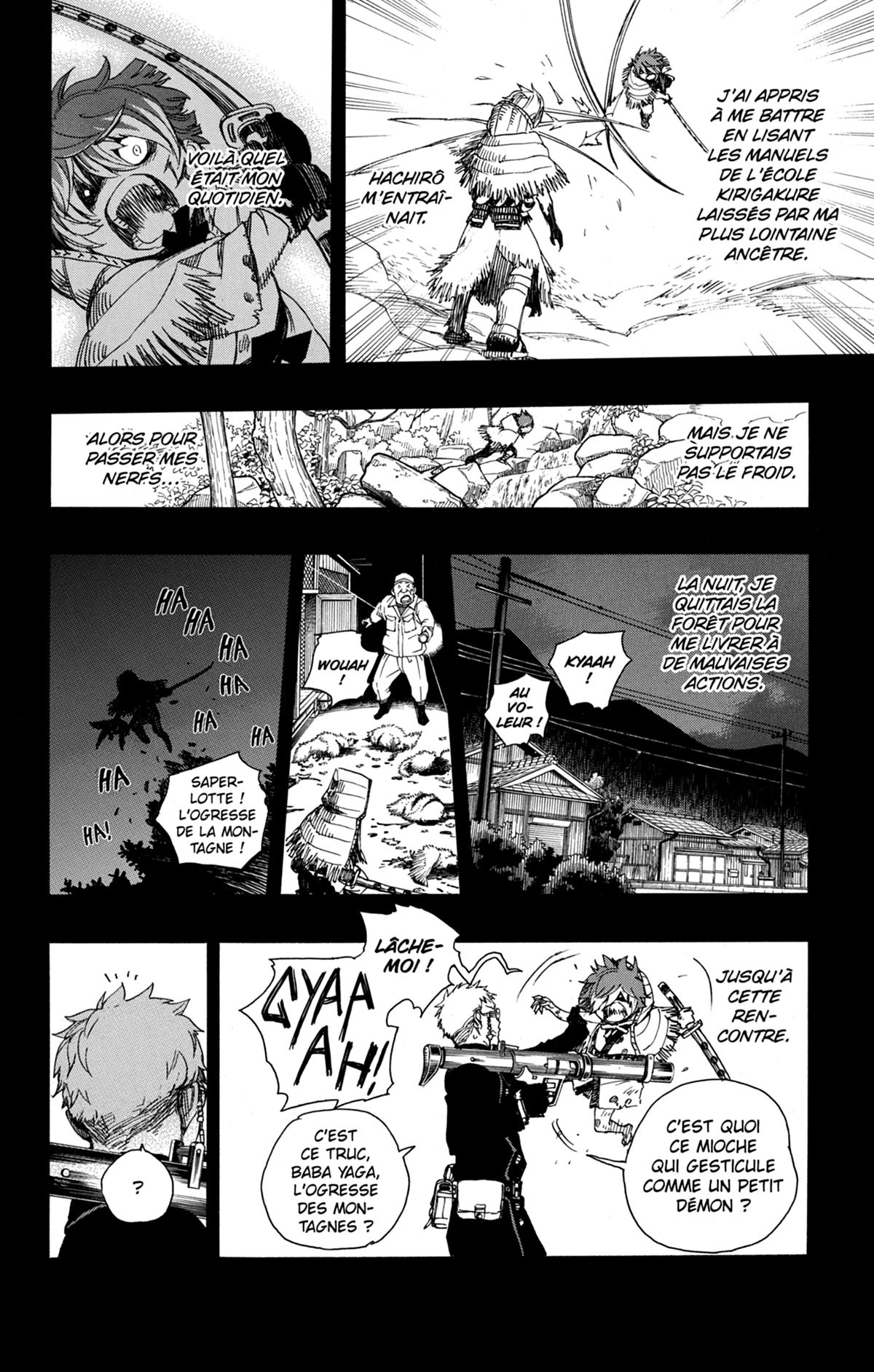 Read Ao No Exorcist fr Manga Online
