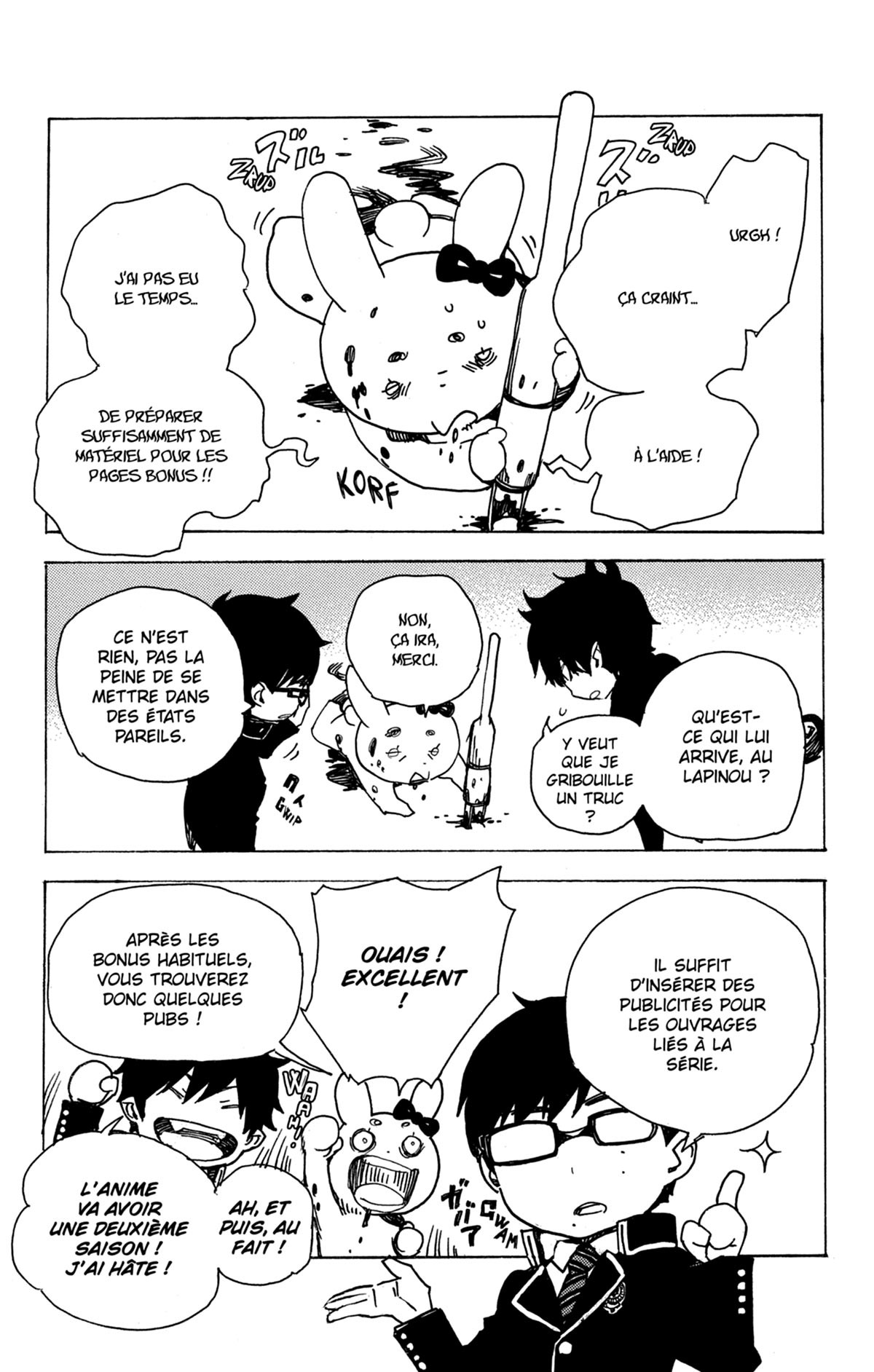 Read Ao No Exorcist fr Manga Online