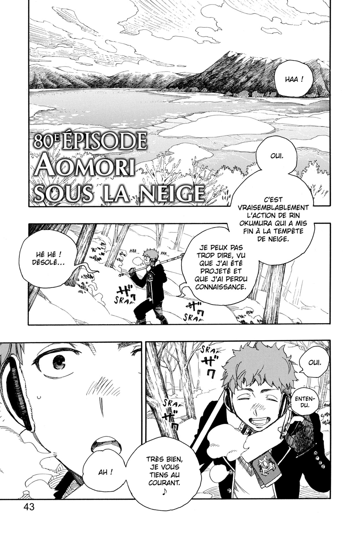 Read Ao No Exorcist fr Manga Online