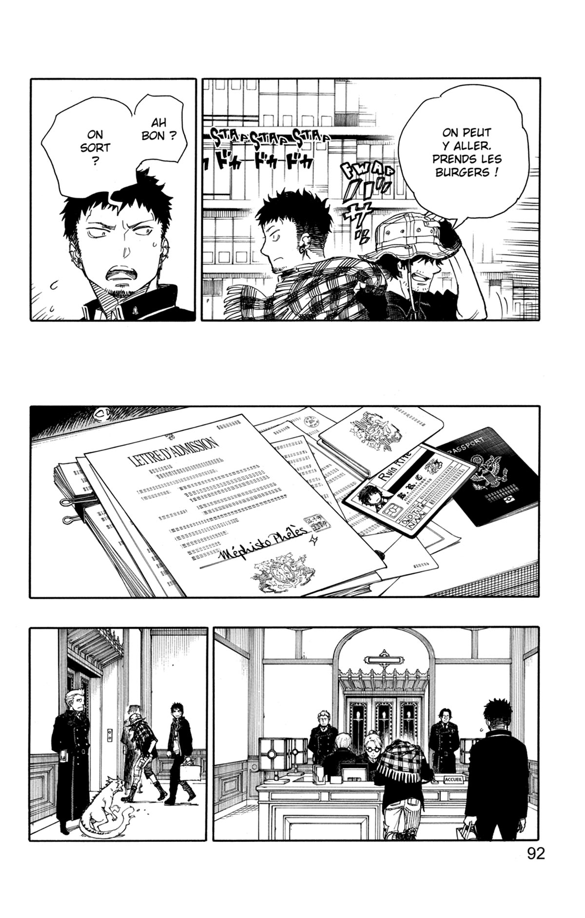 Read Ao No Exorcist fr Manga Online