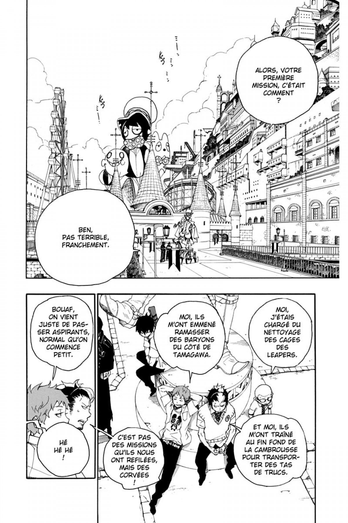 Read Ao No Exorcist fr Manga Online