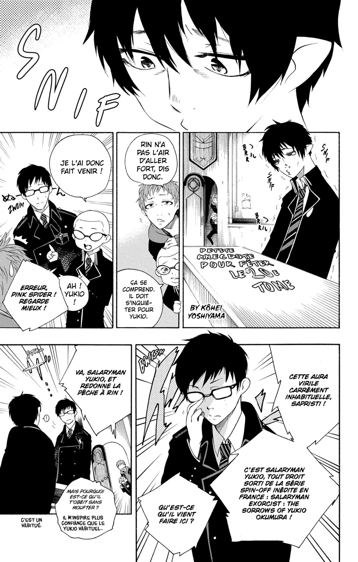 Read Ao No Exorcist fr Manga Online