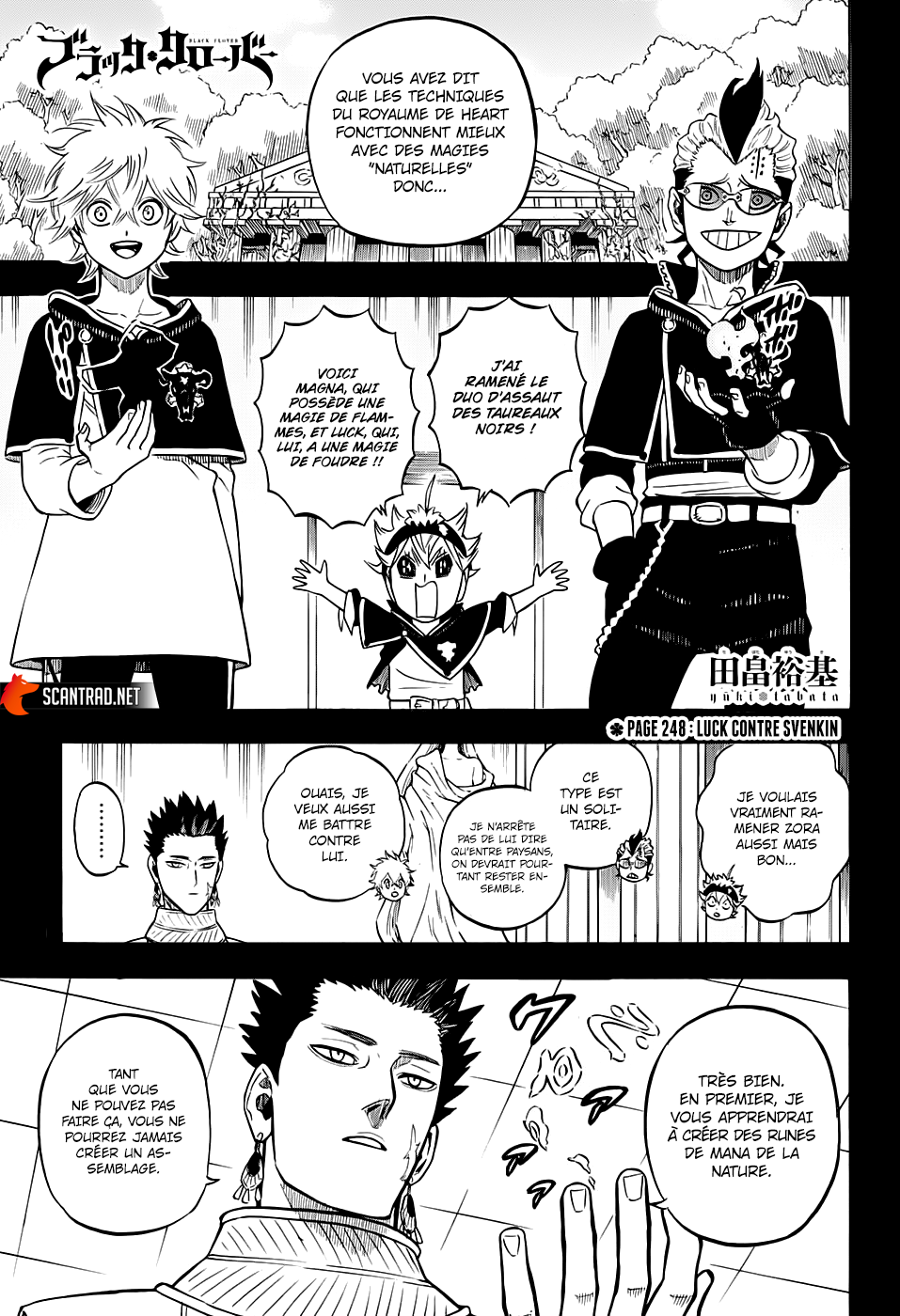 Read Black Clover fr Manga Online