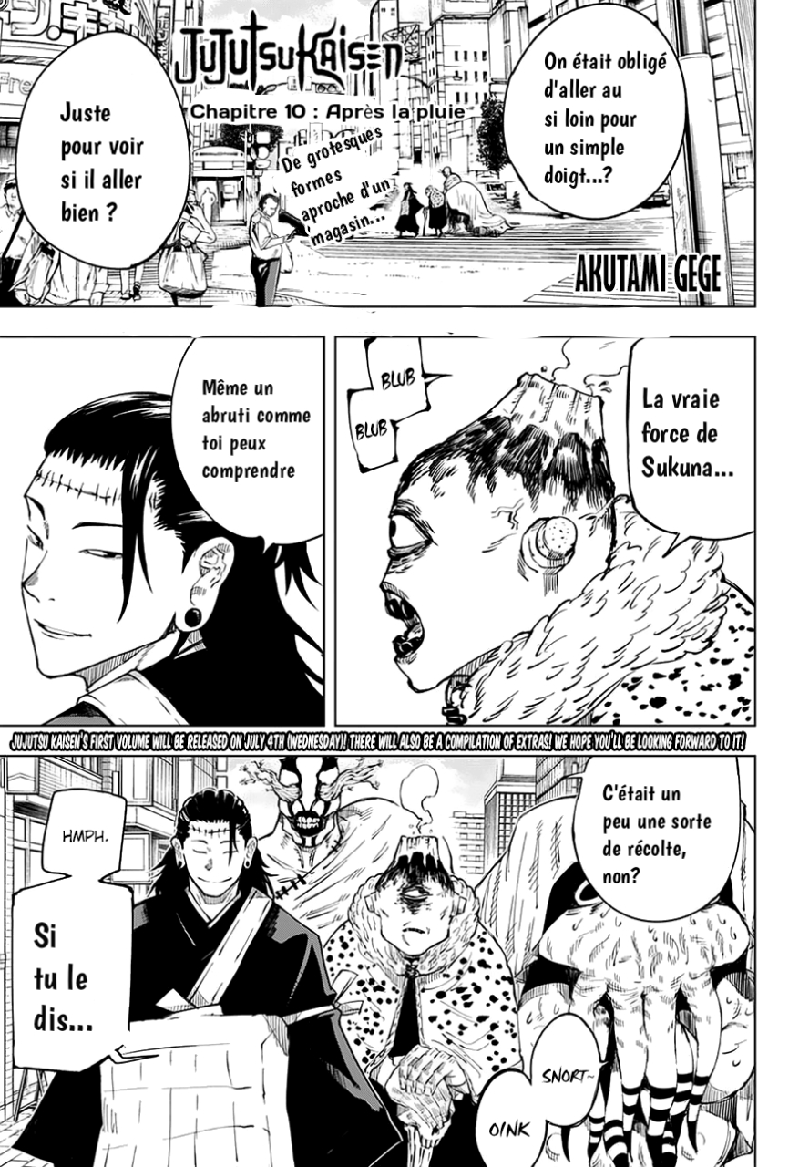 Read Jujutsu Kaisen Manga Online