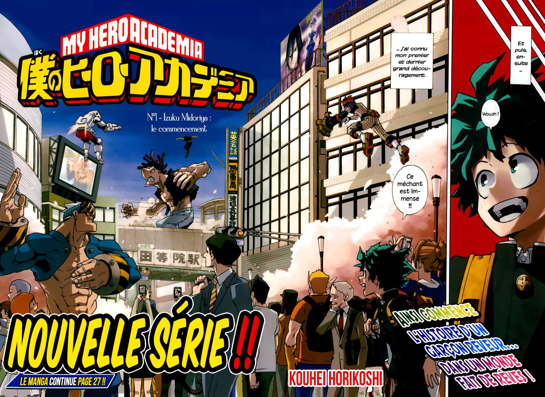 Read My Hero Academia fr Manga Online