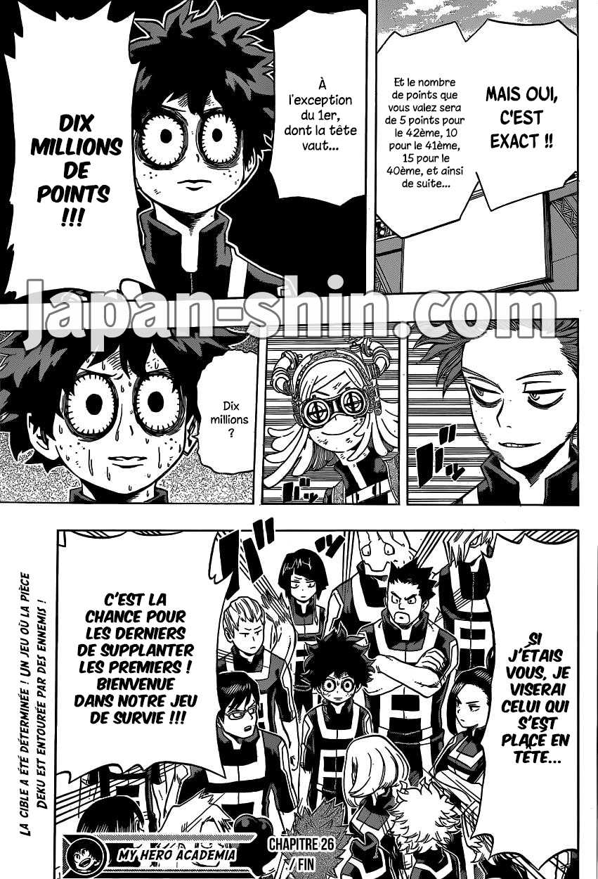 Read My Hero Academia fr Manga Online