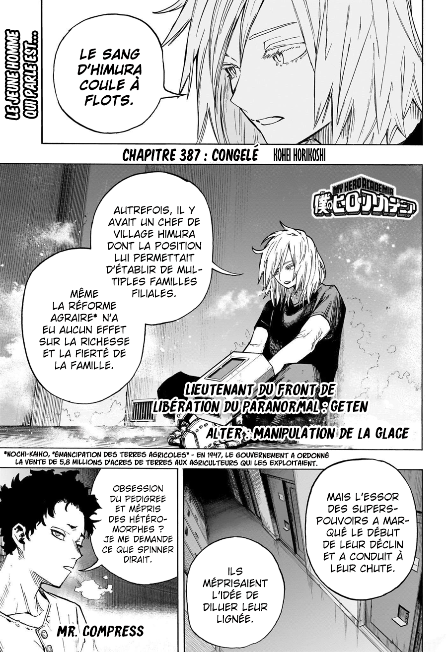 Read My Hero Academia fr Manga Online