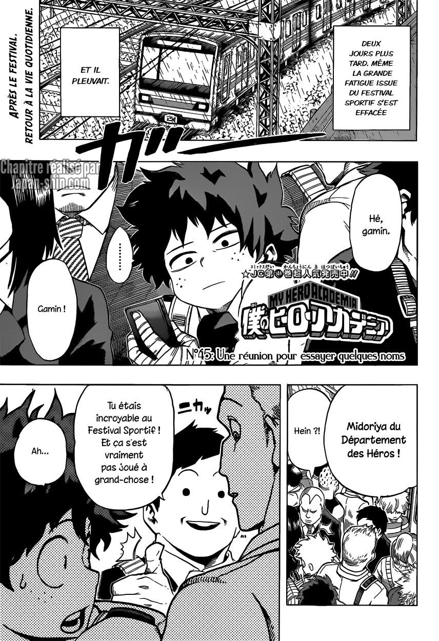 Read My Hero Academia fr Manga Online