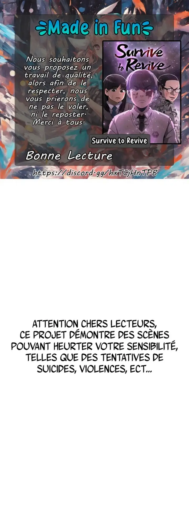 Read Survive to Revive fr Manga Online