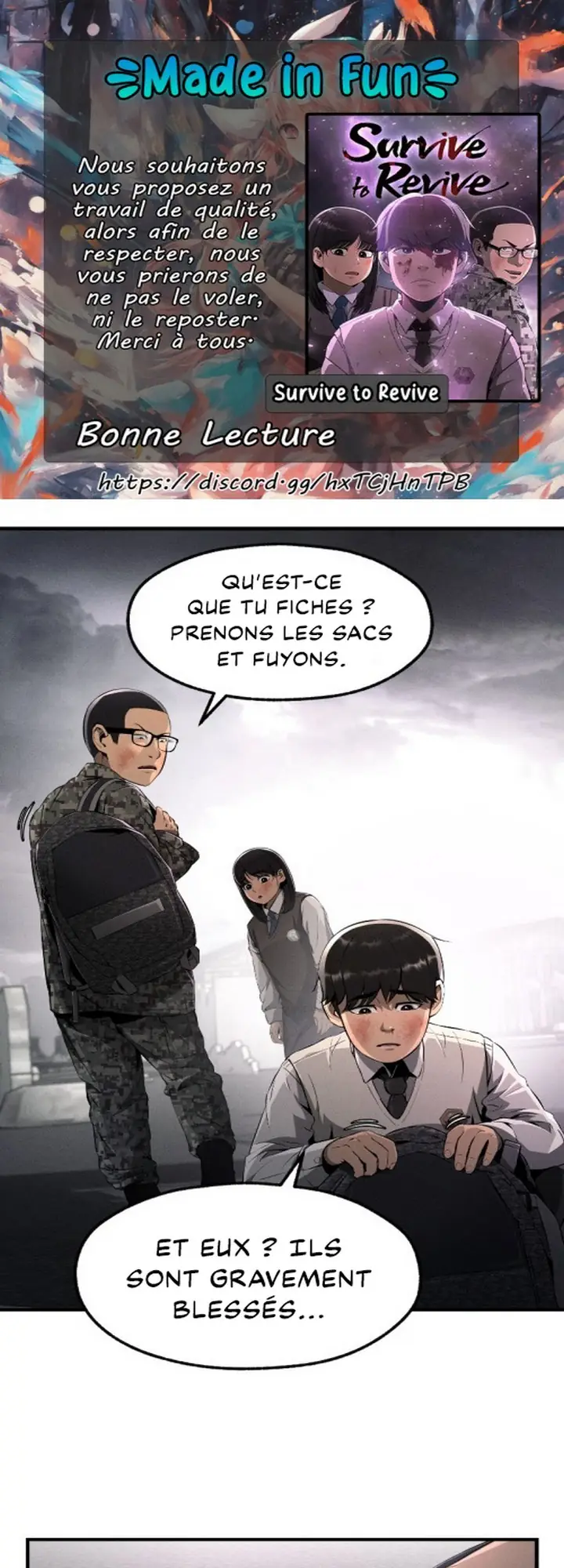 Read Survive to Revive fr Manga Online